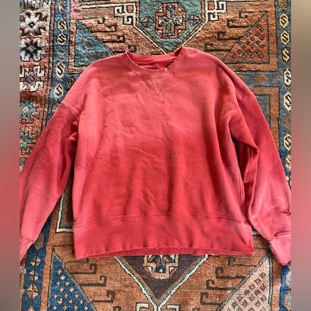 Visvim Court Red Sweat Size 5
